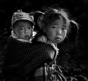 PhotoVivo Honor Mention - Bo Liu (China)  Sister And Brother